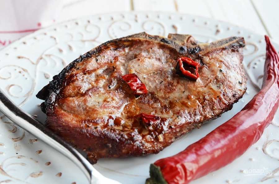 Стейк из свинины в духовке – шикарный кусочек! рецепты свиных стейков в духовке с горчицей, соевым соусом, луком, картошкой и медом