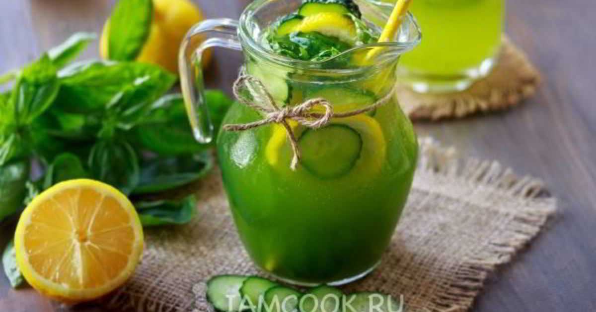 Огуречный лимонад с лаймом — пошаговый рецепт с фото