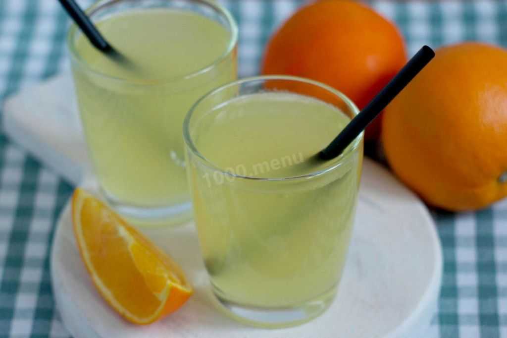 Домашний лимонад из апельсинов и лимонов - пошаговый рецепт