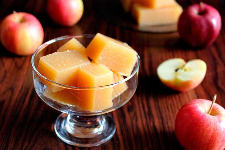 Яблочный мармелад- способы приготовления в домашних условиях