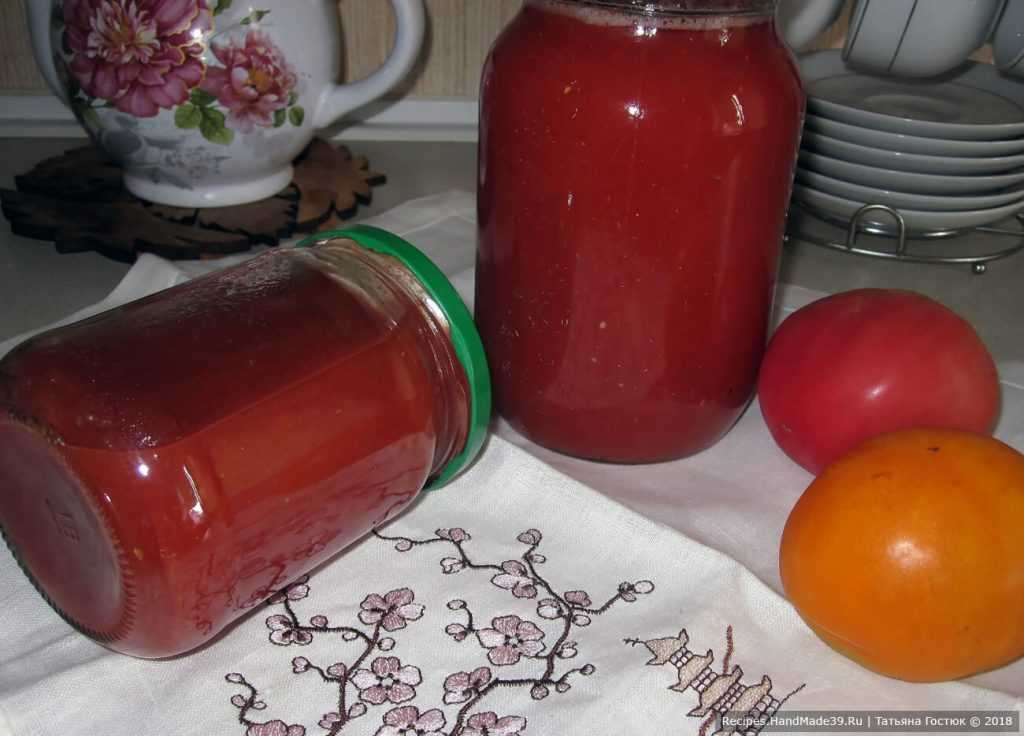 Томатный сок на зиму в домашних условиях - 10 рецептов с фото