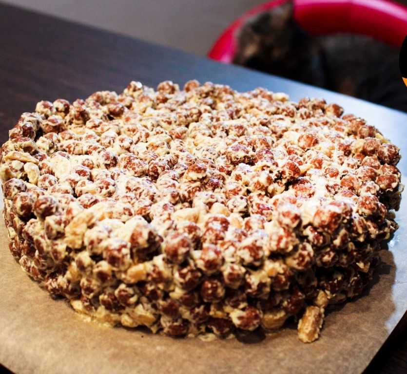 Торт несквик - 6 рецептов из шоколадных шариков, какао и без выпечки, с фото