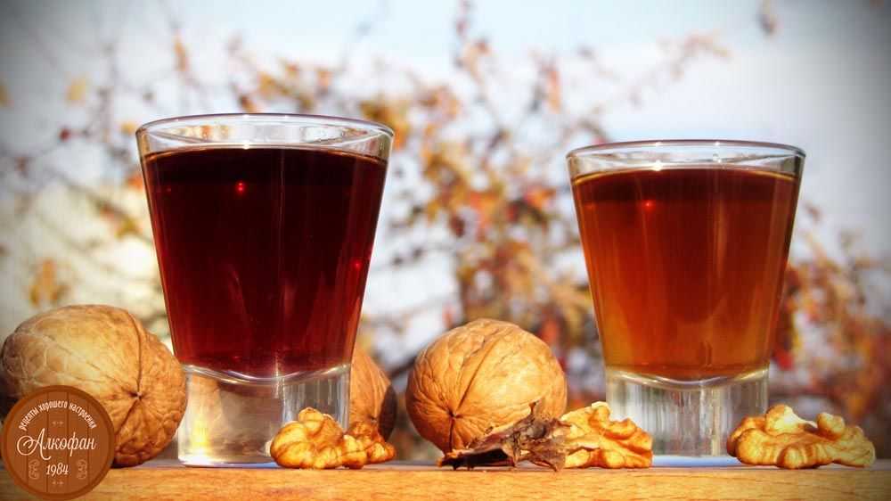 Самогон на перегородках грецкого ореха: рецепт настойки на перепонках и скорлупе в домашних условиях