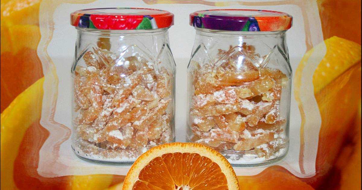 Апельсиновые цукаты – простое и вкусное лакомство с востока