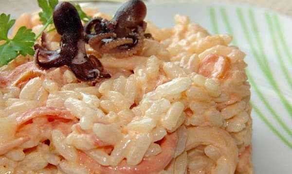 Рис с морепродуктами рецепт с фото | волшебная eда.ру
