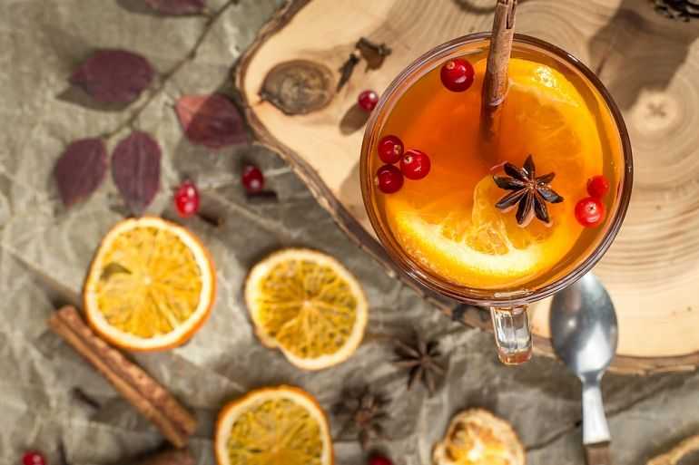 Глинтвейн с апельсином - пошаговый рецепт с фото |  напитки