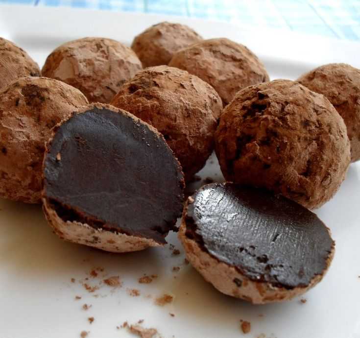 Шоколадные трюфели с цитрусовым вкусом