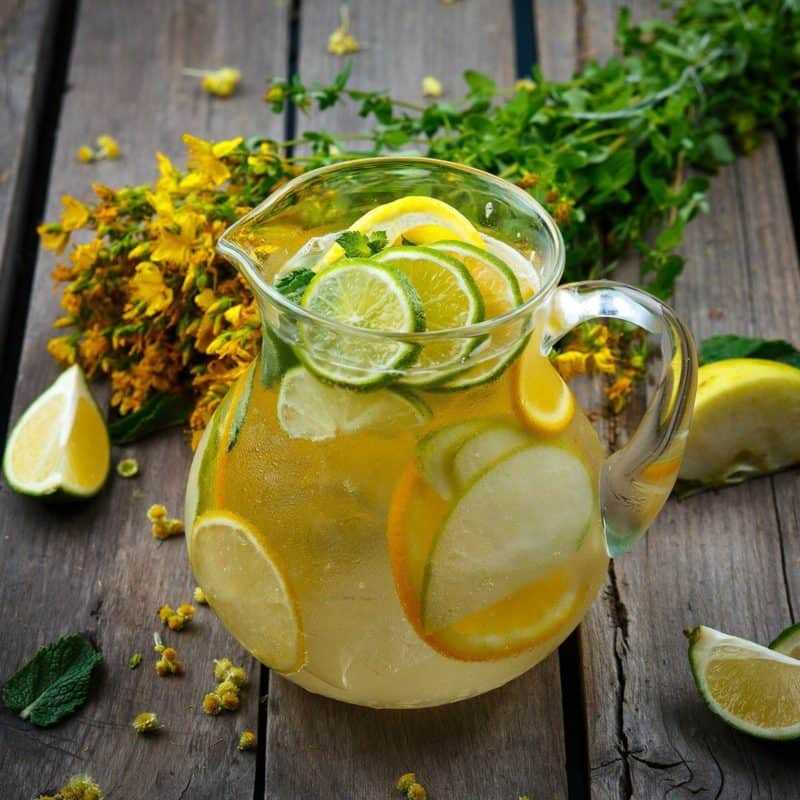 Чай с имбирем лимоном и яблоками рецепт с фото пошагово - 1000.menu