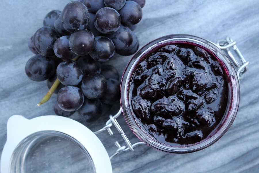 Густой джем из синего винограда - пошаговый рецепт приготовления с фото