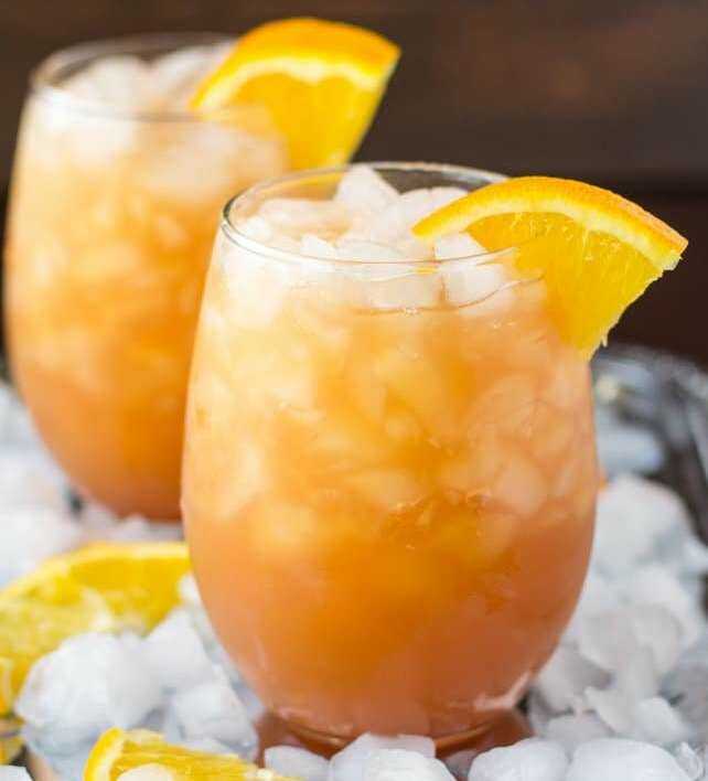 Апельсиновые алкогольные коктейли: простые рецепты