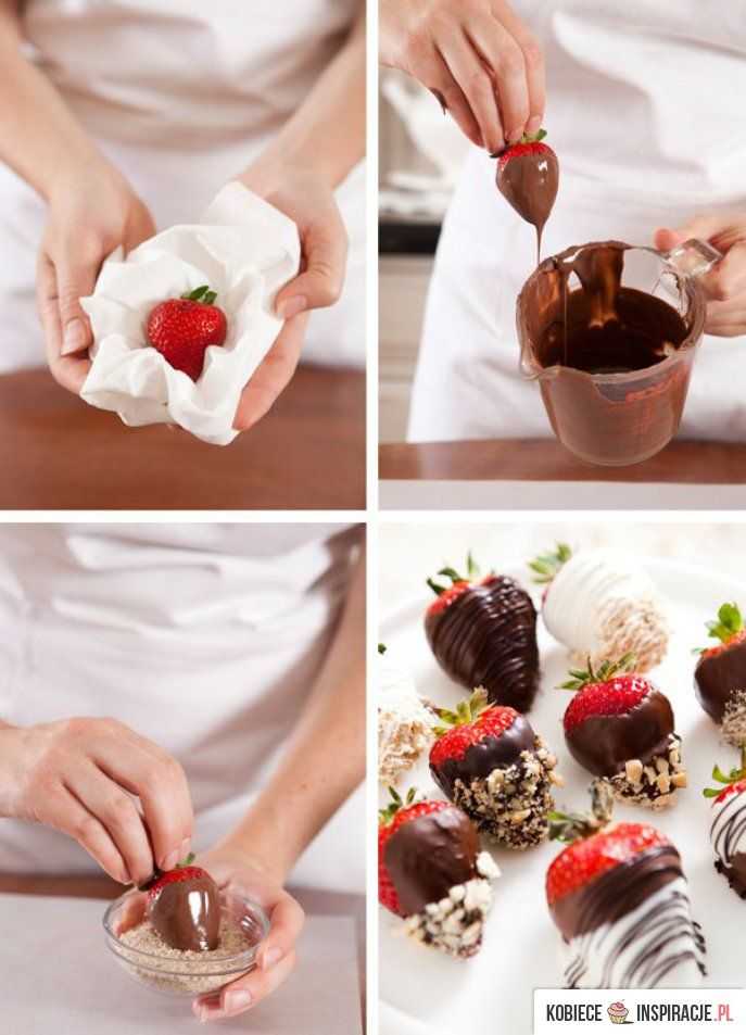 Клубника в шоколаде своими руками — 5 пошаговых рецептов с фото