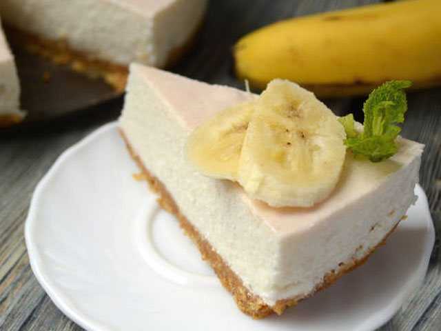 7 рецептов бананового чизкейка - чизкейки - популярные рецепты приготовления