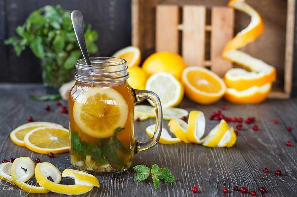 Рецепты чая с мандарином и корками фрукта