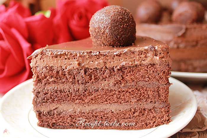 Торт бельгийский шоколад: пошаговый рецепт