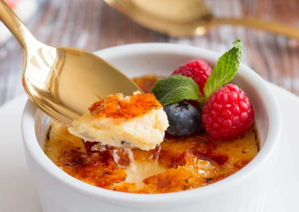 Десерт крем-брюле: рецепт с фото
