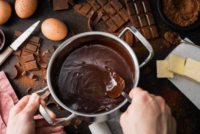 Как сделать из горького шоколада молочный в домашних условиях