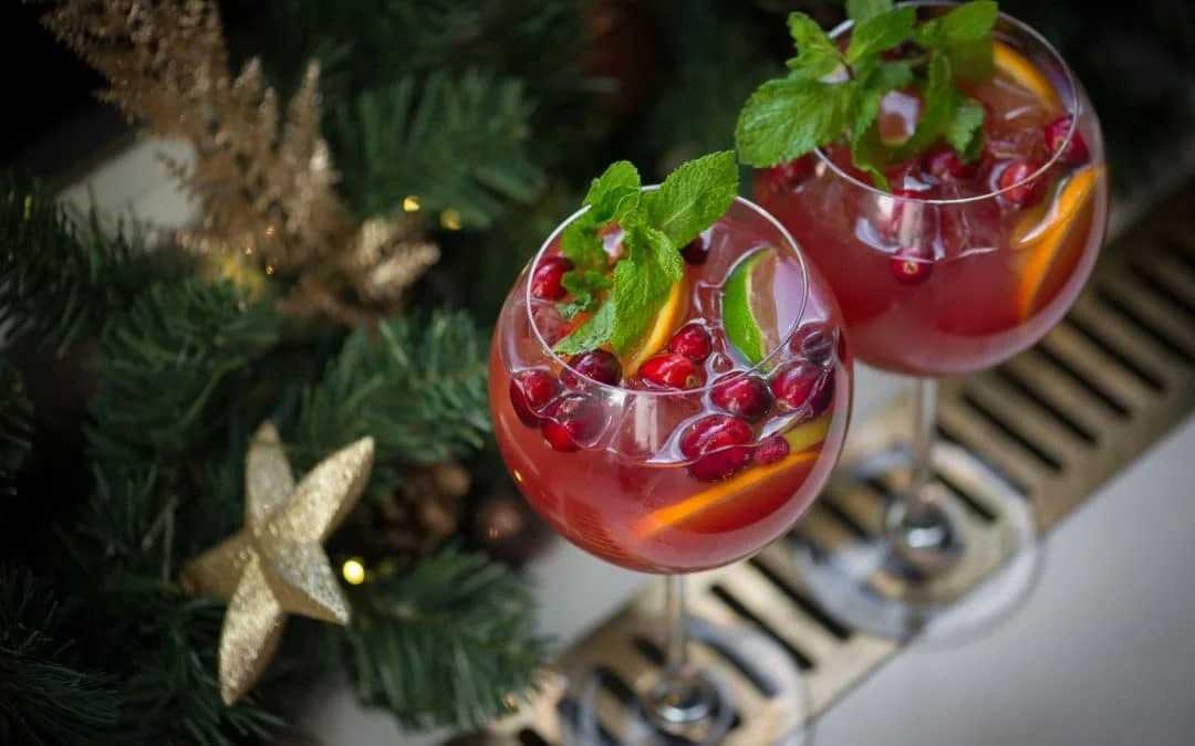Новогодние алкогольные коктейли - лучшие рецепты
