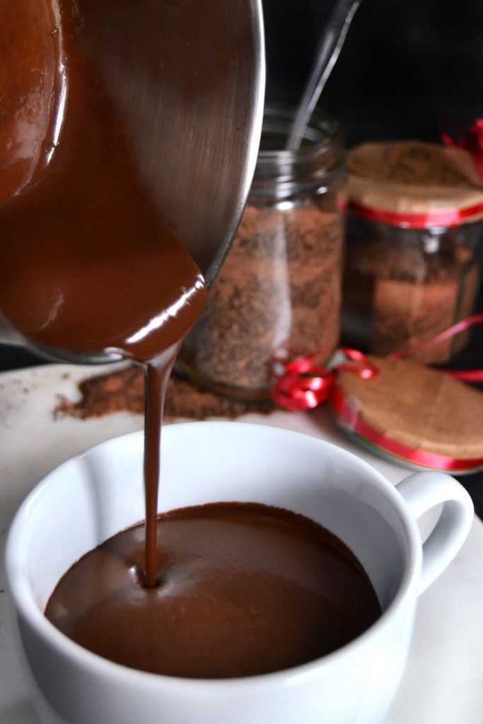 Горячий шоколад из какао порошка - рецепт густого напитка