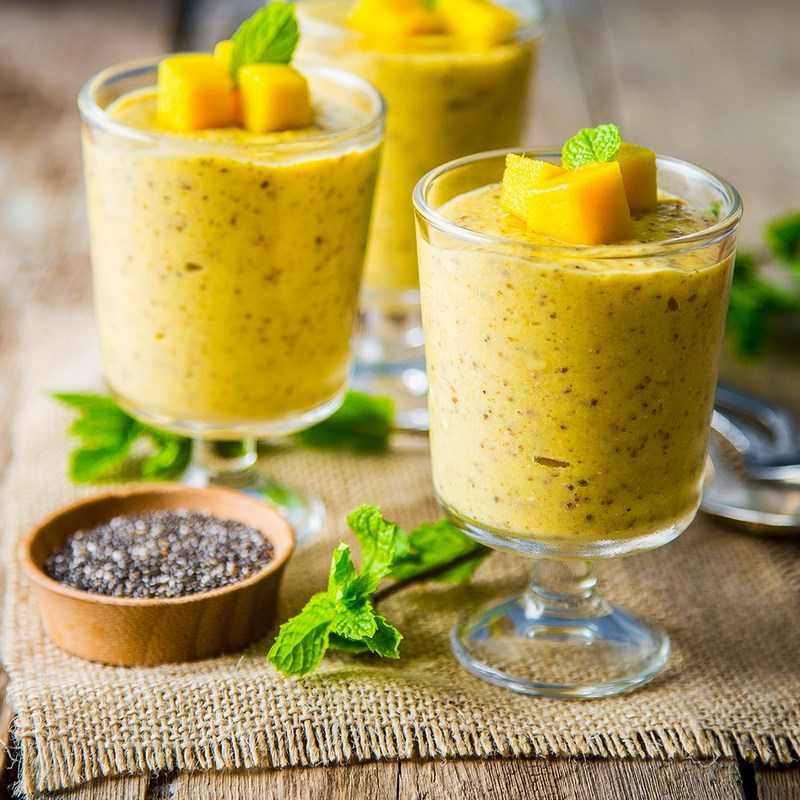 О десертах с семенами чиа: рецепты десертов с манго и кокосовым молоком