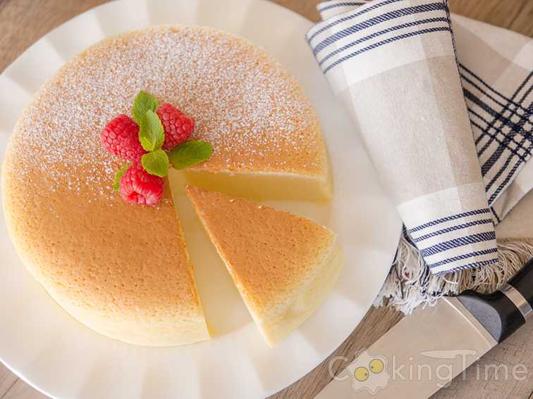 Японский хлопковый чизкейк - cotton cheesecake | cookingtime.ru