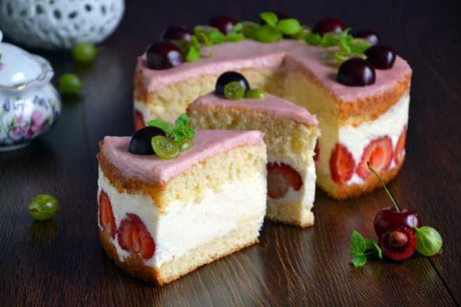 Клубника со сливками — 6 рецептов очень вкусного десерта + идеи как красиво и аппетитно его украсить