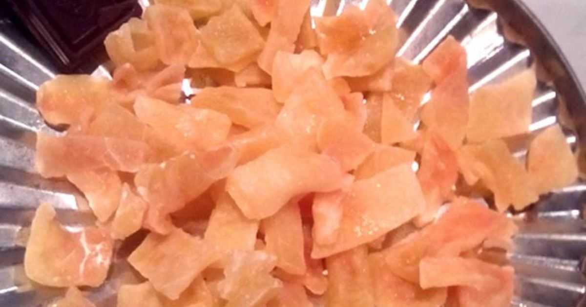 Самые простые рецепты приготовления цукатов из арбузных корок на зиму в домашних условиях