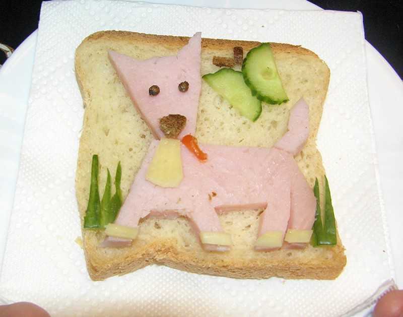 Бутерброд собачка-кусачка