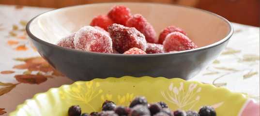 Замороженный ягодный десерт рецепт с фото пошагово - 1000.menu
