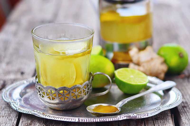 Зелёный чай с лимоном: польза и вред