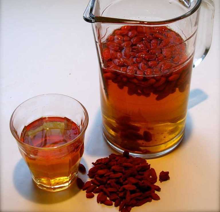 Чай с ягодами годжи - вкусный напиток, который надо правильно готовить