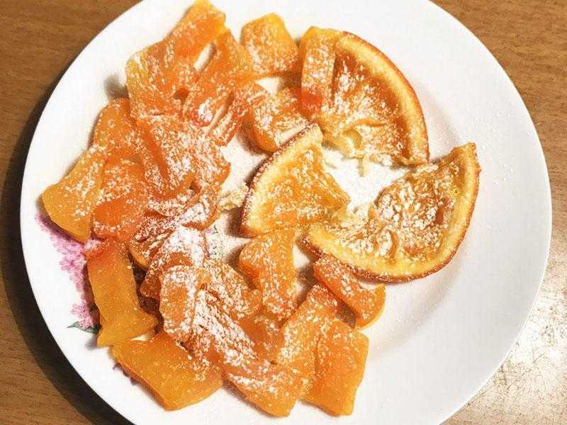 Цукаты из апельсина в домашних условиях рецепты апельсиновых сладостей в сушилке, мультиварке, духовке, дегидраторе