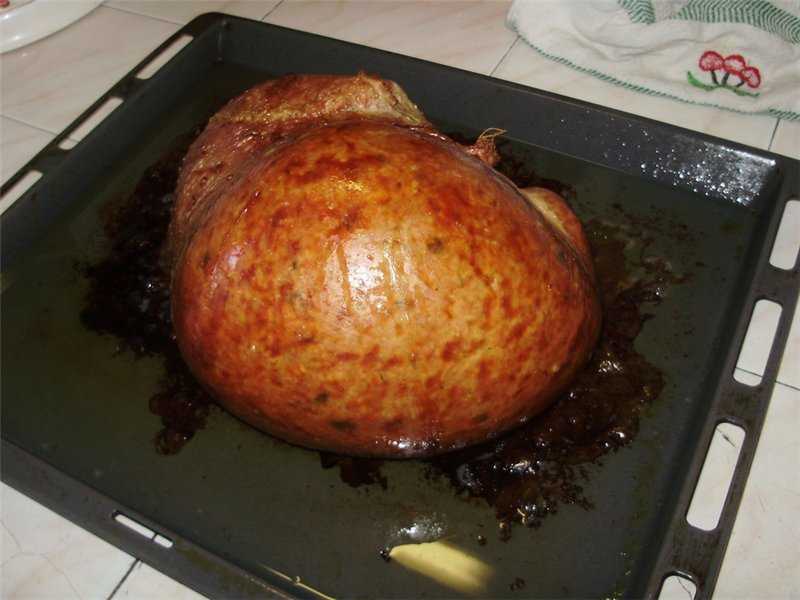 Как приготовить фаршированный свиной желудок в духовке