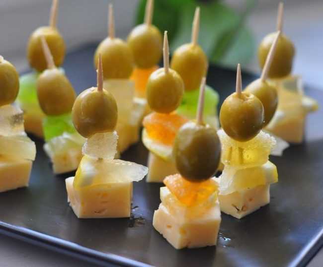 Простые канапе с семгой, лимоном и сыром рецепт с фото пошагово - 1000.menu