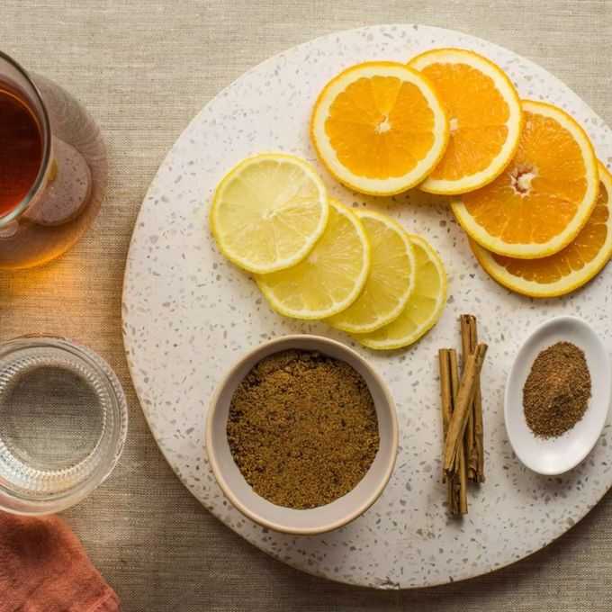 Яблочный чай с апельсином и корицей. польза. рецепты.