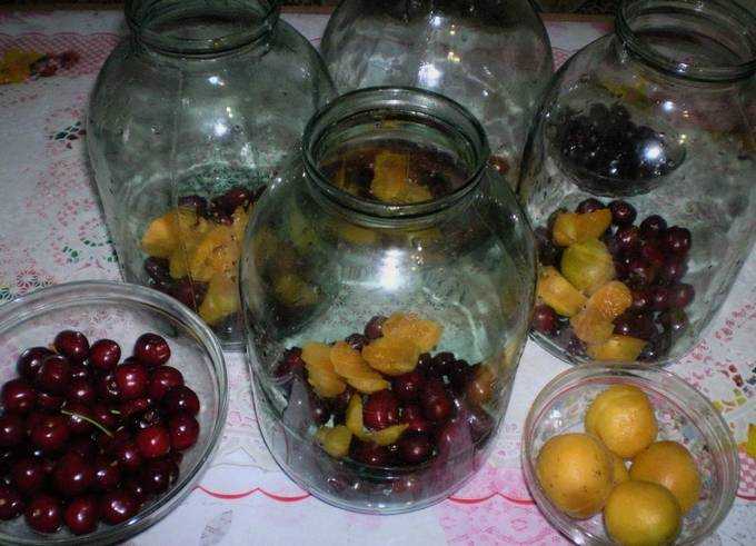 Вкусный компот из вишни на 3 литровую банку: рецепты на зиму