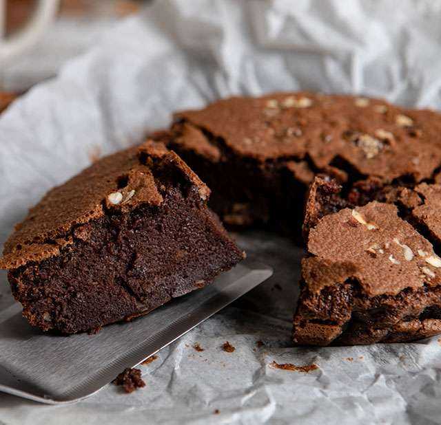Брауни с какао (без шоколада) - пошаговый рецепт с фото |  выпечка