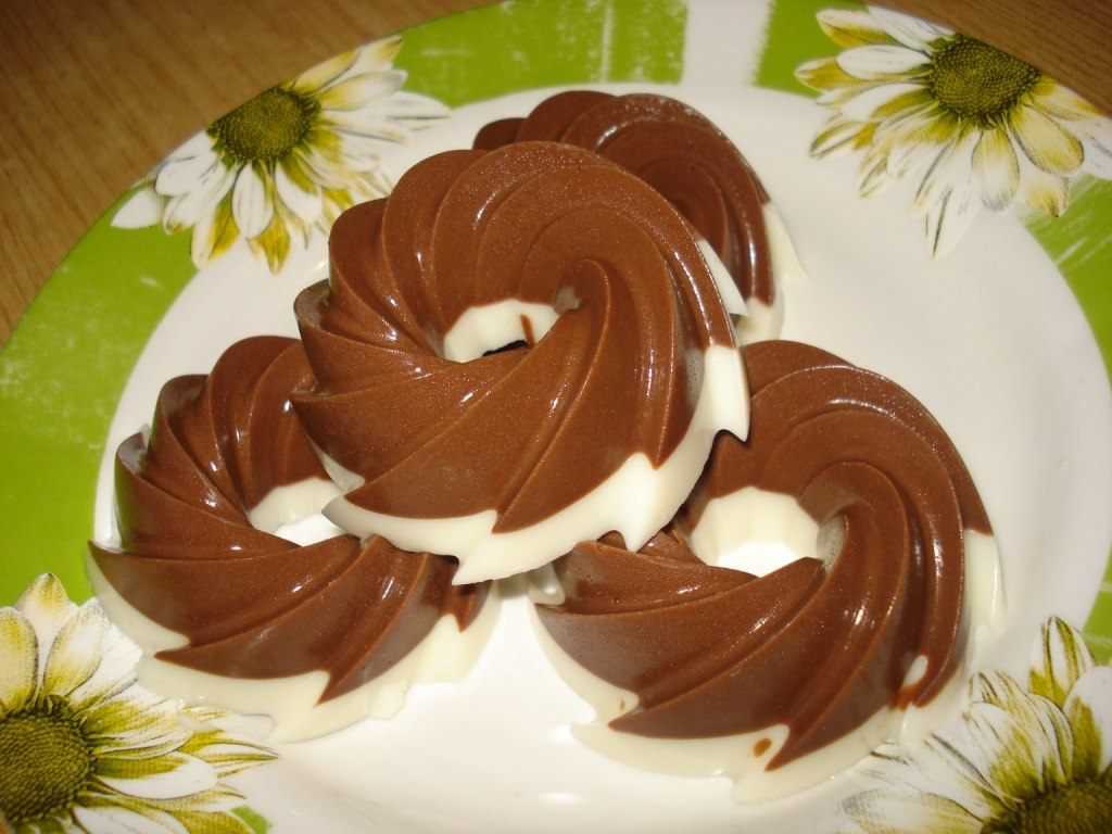 Шоколадное желе