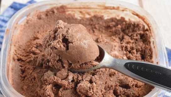 Шоколадное мороженое с шоколадной крошкой пошаговый рецепт