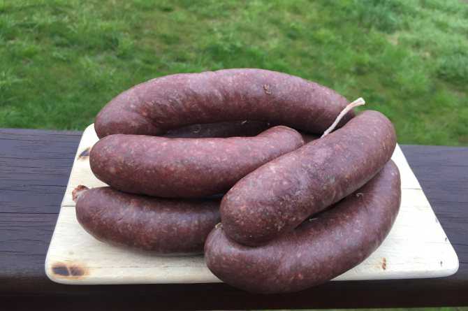 Домашняя свиная колбаса — пошаговый рецепт с фото