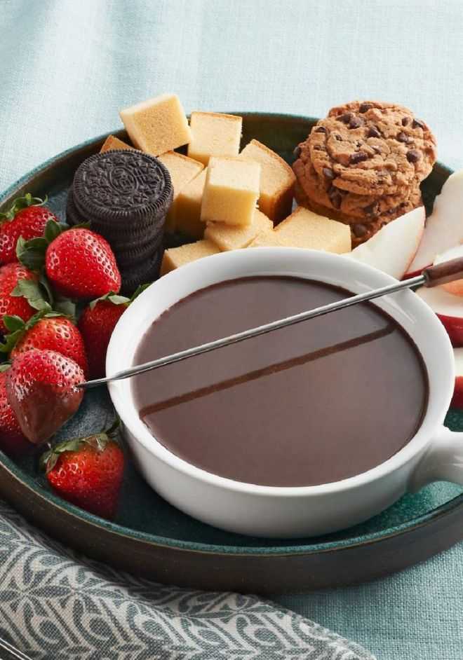 Шоколадное фондю: 9 рецептов в фондюшнице и без нее в домашних условиях