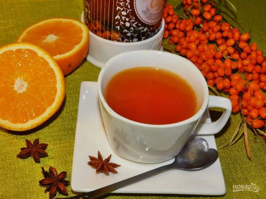 Чай с апельсином