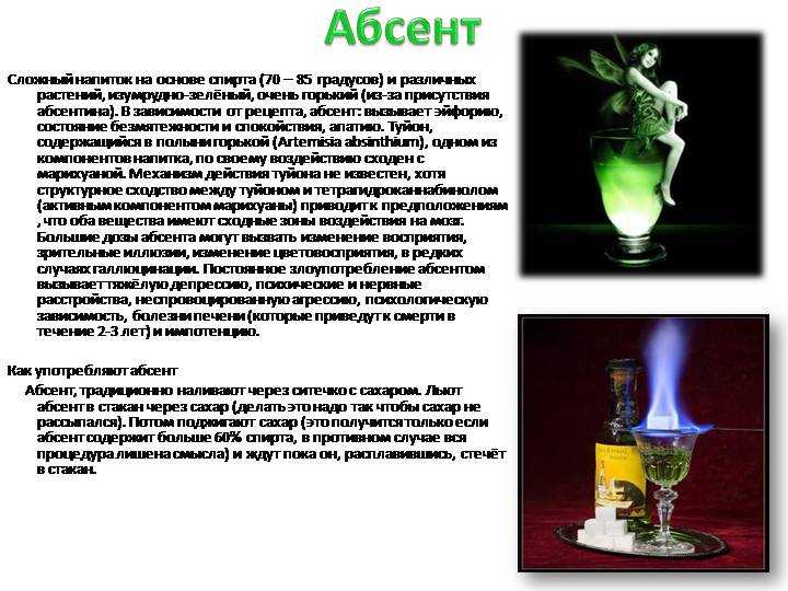 11 способов как пить абсент