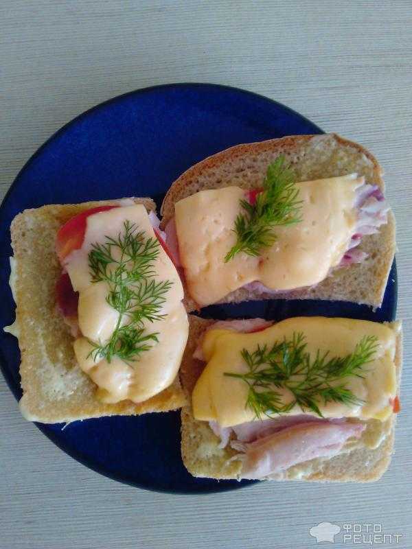 Горячие бутерброды в микроволновке рецепты с фото