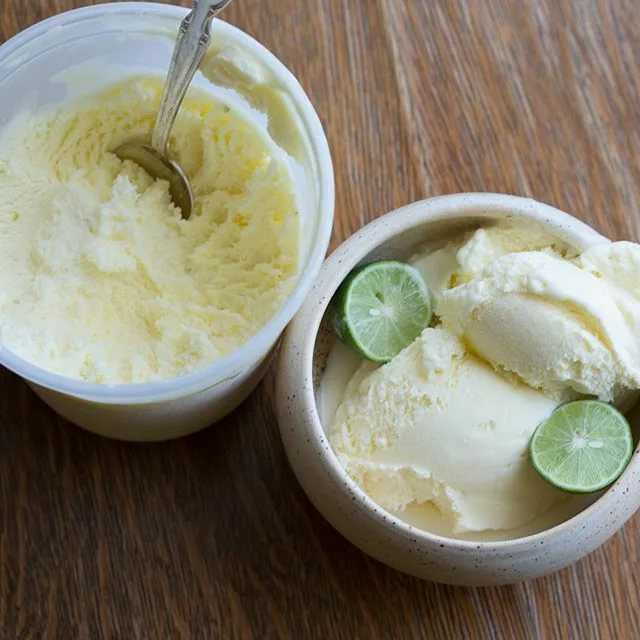 Лимонное мороженое - пошаговый рецепт приготовления с фото