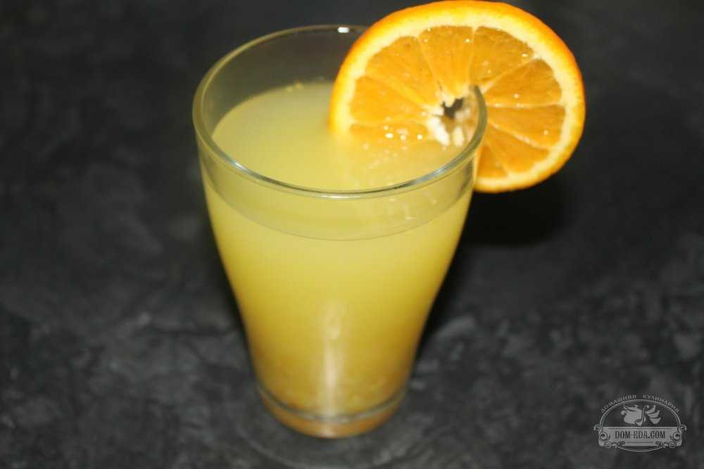 Лимонад из апельсинов, пошаговый рецепт с фото