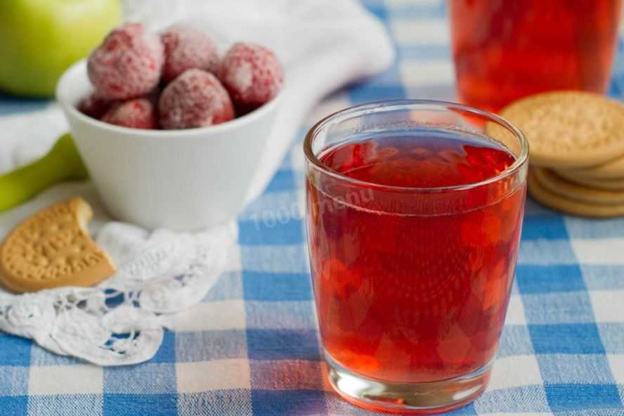 Компот из замороженных ягод - рецепты с вишней, клюквой, брусникой и крыжовником