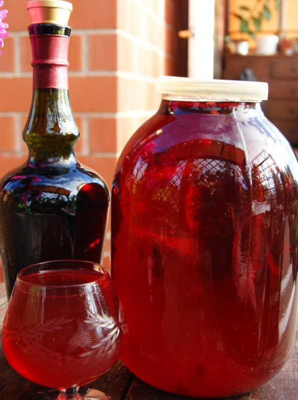 Домашнее вино из красного винограда