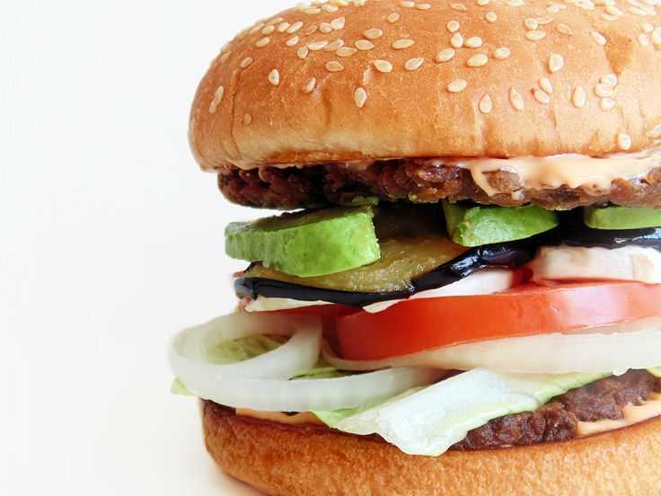 Вегетарианский гамбургер, пошаговый рецепт с фото