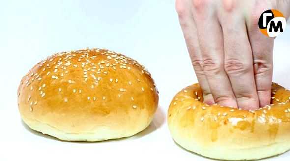 Домашние булочки для гамбургеров на ржаной и пшеничной муке рецепт с фото пошагово - 1000.menu