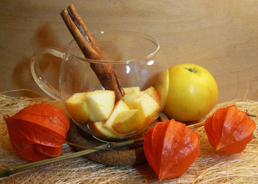 Чай с яблоками и корицей рецепт с фото пошагово - 1000.menu